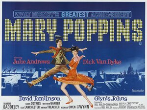 Постер: (Мэри Поппинс, 1964 - вся информация о фильме на FilmNavi.ru
