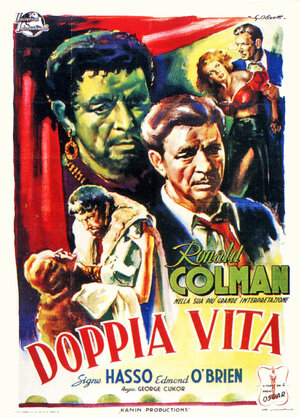 Постер: (Двойная жизнь, 1947 - вся информация о фильме на FilmNavi.ru