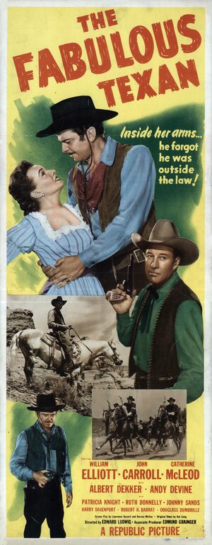 Постер: (Невероятный техасец, 1947 - вся информация о фильме на FilmNavi.ru