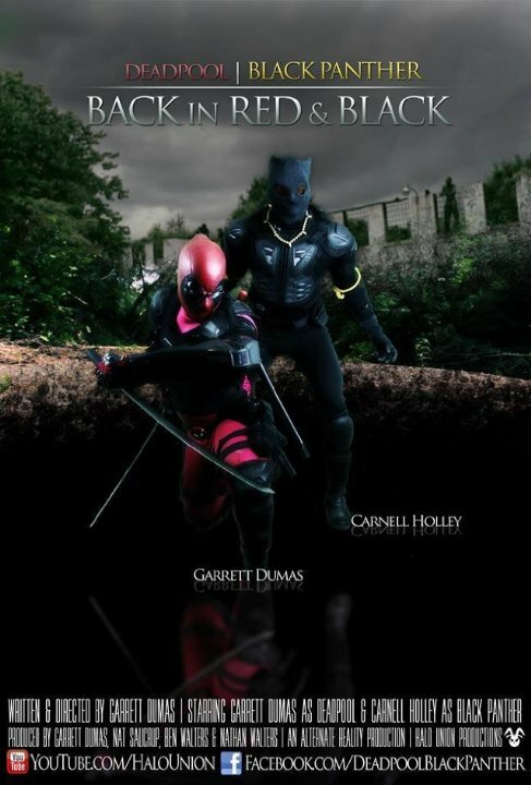 Deadpool Black Panther Back in Red Black 2014