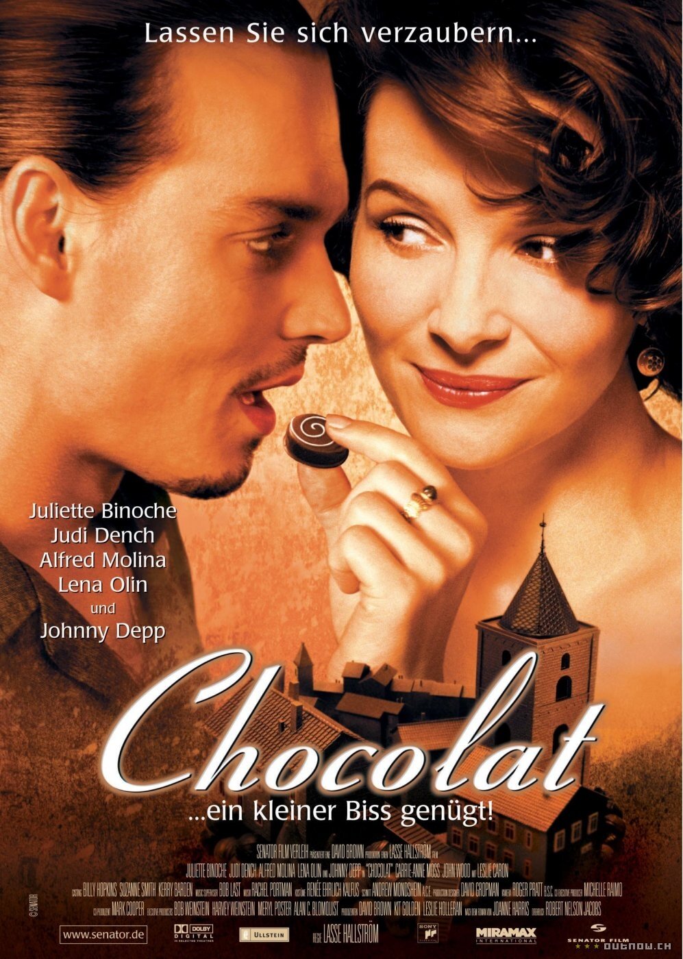 Постеры: Шоколад / Постер фильма «Шоколад» (2000) #994155
