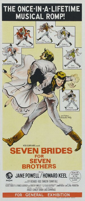 Постер: (Семь невест для семи братьев, 1954 - вся информация о фильме на FilmNavi.ru