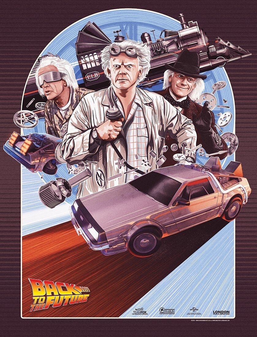 Постеры: Назад в будущее 2 / Фан-арт фильма "Назад в будущее 2" (1989) #3233777