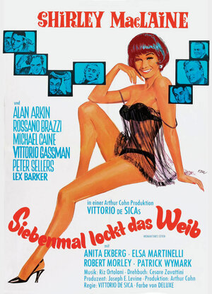 Постер: (Семь раз женщина, 1967 - вся информация о фильме на FilmNavi.ru