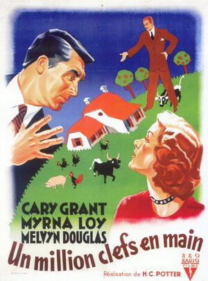 Постер: (Мистер Блэндингз строит дом своей мечты, 1948 - вся информация о фильме на FilmNavi.ru