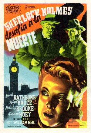 Постер: (Шерлок Холмс перед лицом смерти, 1943 - вся информация о фильме на FilmNavi.ru