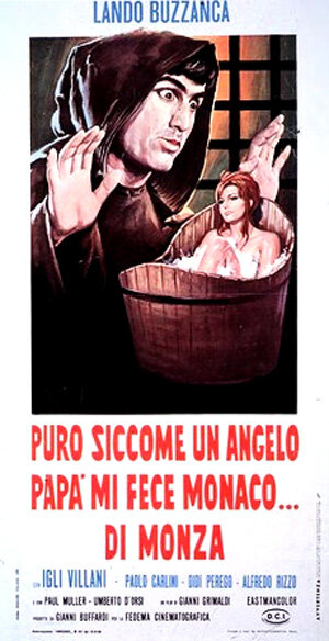 Постер: (Чистый, как ангел, папа сделал меня монахом... из Монцы, 1969 - вся информация о фильме на FilmNavi.ru