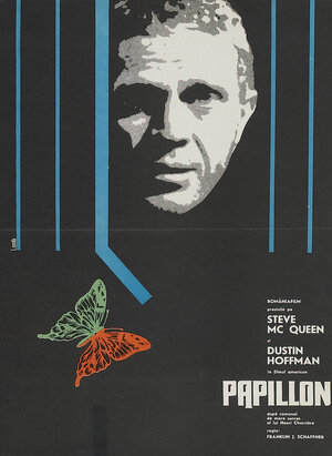 Постер: (Мотылек, 1973 - вся информация о фильме на FilmNavi.ru