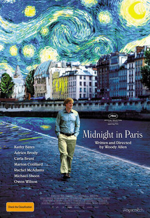 Постер: (Полночь в Париже, 2011 - вся информация о фильме на FilmNavi.ru