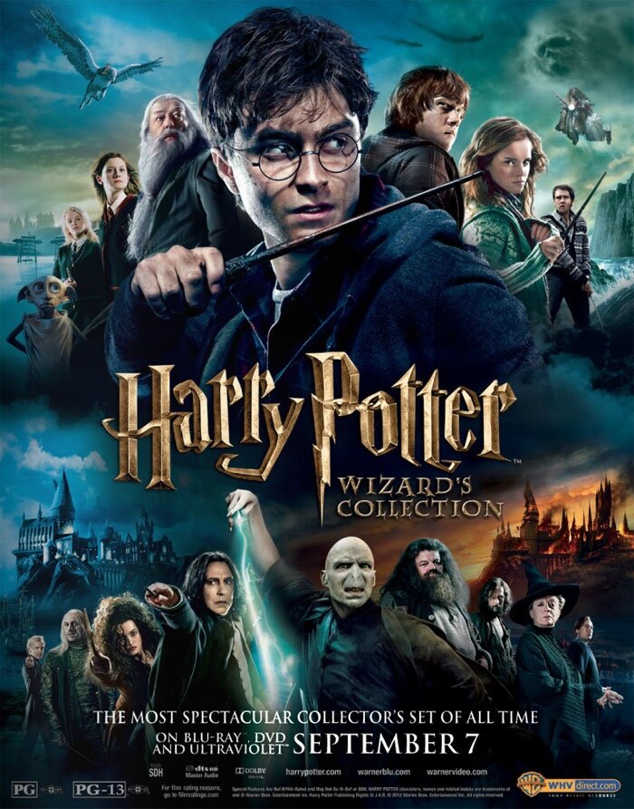 Постеры: Гарри Поттер и Дары Смерти: Часть II / Обложка фильма «Гарри ...