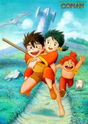 Постер: (Конан – мальчик из будущего, 1978 - вся информация о мультсериале на FilmNavi.ru