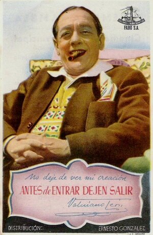 Постер: (Antes de entrar, dejen salir, 1943 - вся информация о фильме на FilmNavi.ru