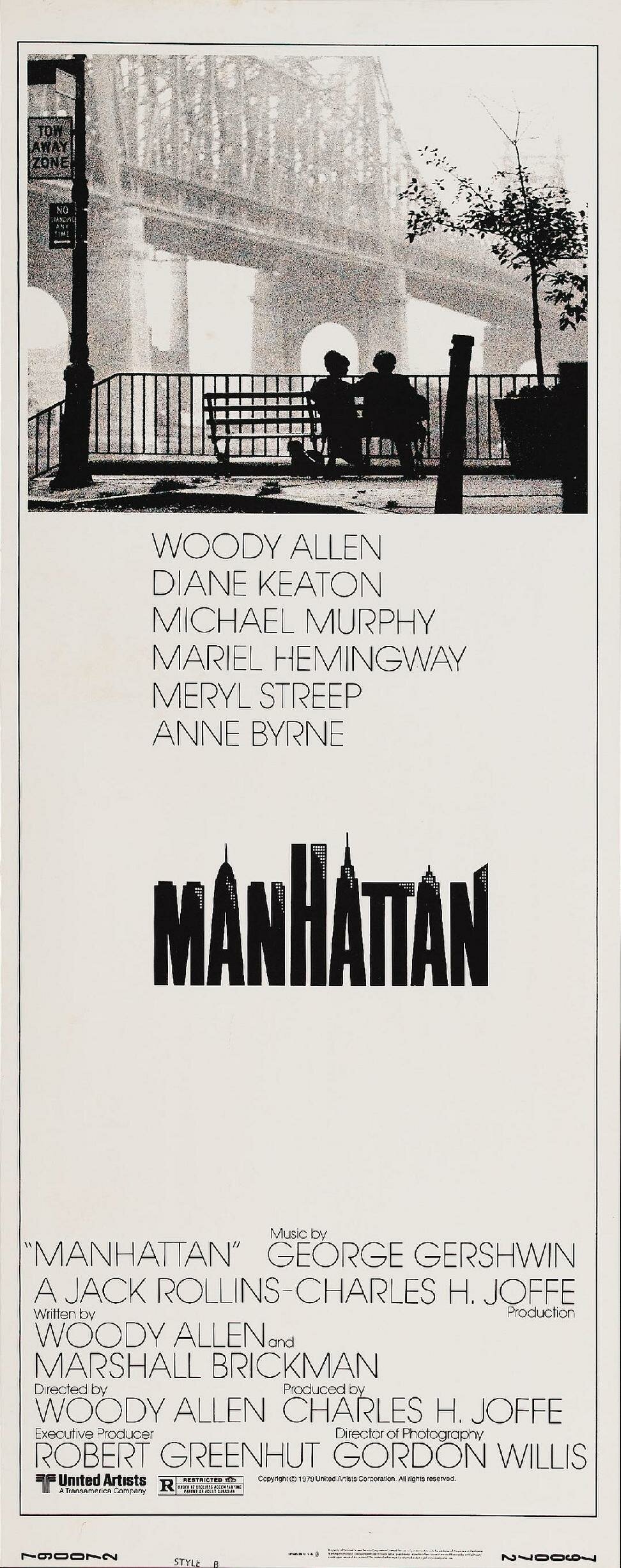 Постеры: Манхэттен / Постер фильма «Манхэттен» (1979) #702985
