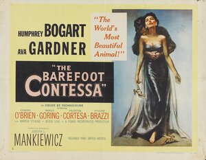 Постер: (Босоногая графиня, 1954 - вся информация о фильме на FilmNavi.ru