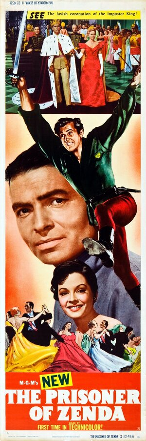 Постер: (Узник крепости Зенда, 1952 - вся информация о фильме на FilmNavi.ru