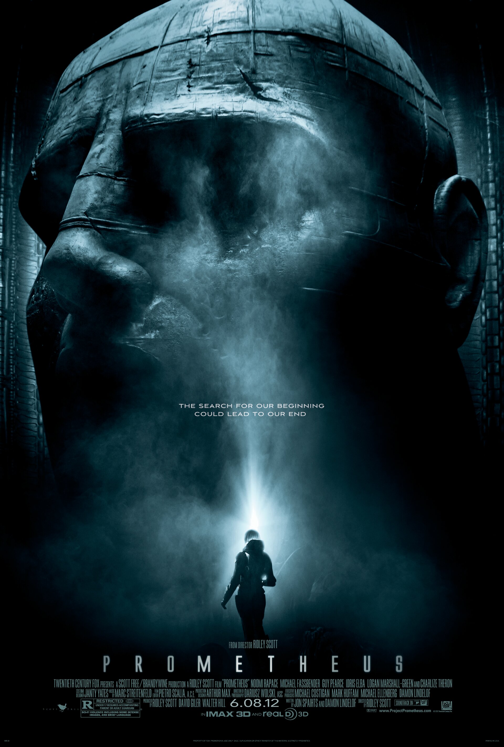 Постеры: Прометей / Постер фильма «Прометей» (2012) #1892642