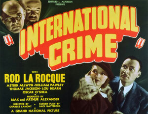 Постер: (International Crime, 1938 - вся информация о фильме на FilmNavi.ru