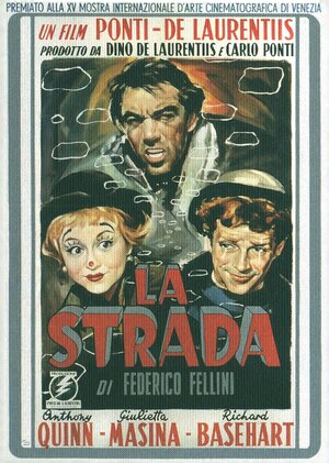 Постер: (Дорога, 1954 - вся информация о фильме на FilmNavi.ru