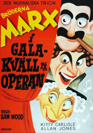 Постер: (Вечер в опере, 1935 - вся информация о фильме на FilmNavi.ru