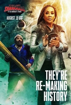 Постер: (Последний акулий торнадо: Как раз вовремя, 2018 - вся информация о фильме на FilmNavi.ru