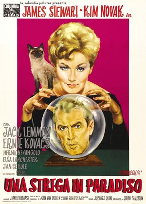 Постер: (Колокол, книга и свеча, 1958 - вся информация о фильме на FilmNavi.ru