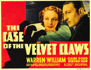 Постер: (Дело о бархатных коготках, 1936 - вся информация о фильме на FilmNavi.ru