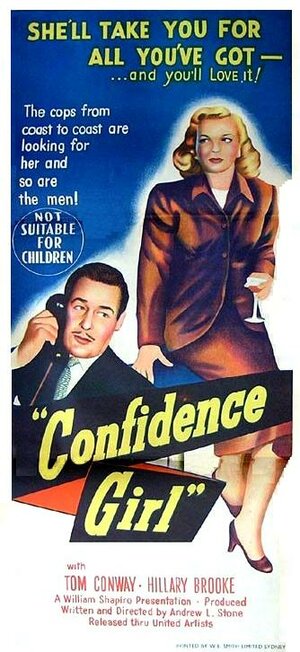 Постер: (Confidence Girl, 1952 - вся информация о фильме на FilmNavi.ru