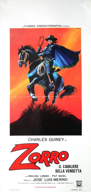 Постер: (Зорро — рыцарь мести, 1971 - вся информация о фильме на FilmNavi.ru