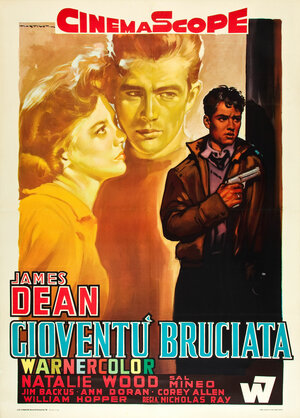 Постер: (Бунтарь без причины, 1955 - вся информация о фильме на FilmNavi.ru