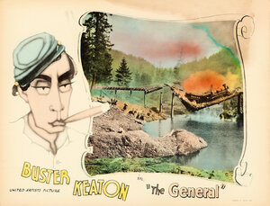 Постер: (Паровоз Генерал, 1926 - вся информация о фильме на FilmNavi.ru