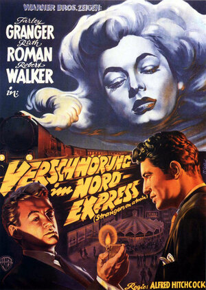 Постер: (Незнакомцы в поезде, 1951 - вся информация о фильме на FilmNavi.ru