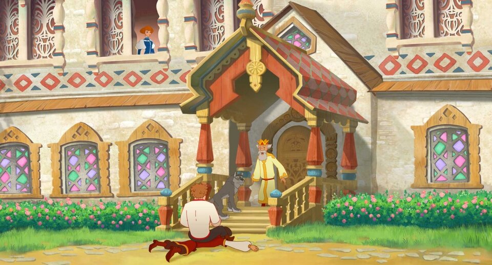 Фото Иван Царевич и Серый Волк / Кадр из мультфильма