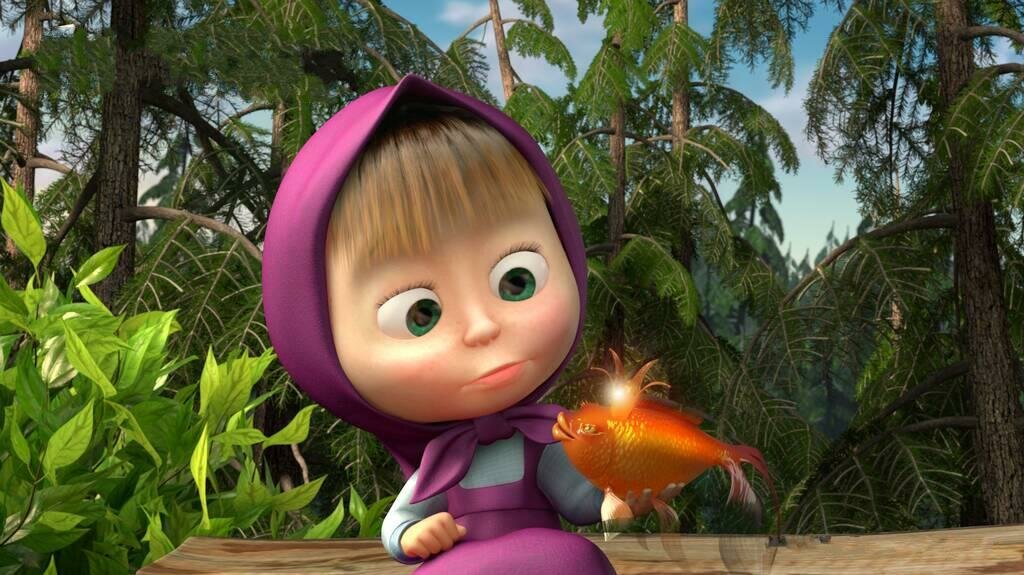 Фото Маша и Медведь / Кадр из мультсериала «Маша и