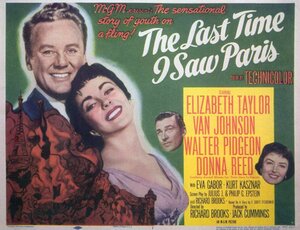 Постер: (Последний раз, когда я видел Париж, 1954 - вся информация о фильме на FilmNavi.ru