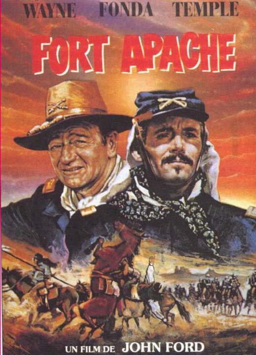 Постеры: Форт Апачи / Постер фильма «Форт Апачи» (1948) #620942