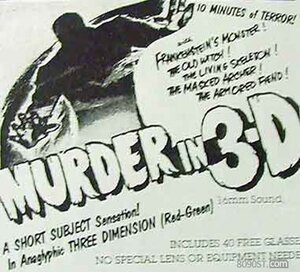 Постер: (Third Dimensional Murder, 1941 - вся информация о фильме на FilmNavi.ru
