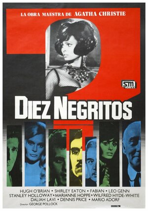 Постер: (Десять негритят, 1965 - вся информация о фильме на FilmNavi.ru