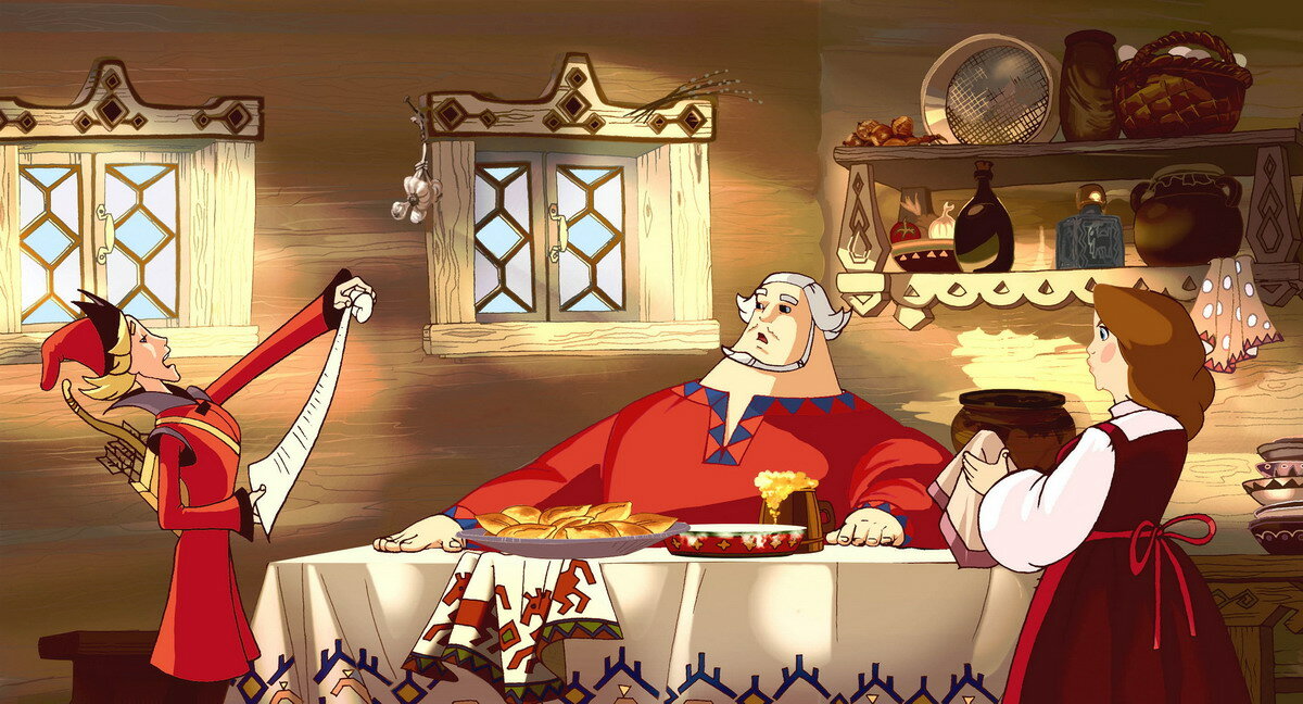 Фото: Добрыня Никитич и Змей Горыныч / Кадр из фильма «Добрыня Никитич ...