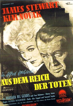 Постер: (Головокружение, 1958 - вся информация о фильме на FilmNavi.ru