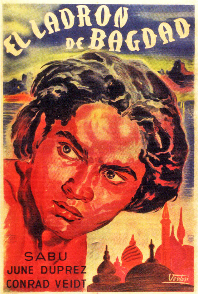 Постеры: Багдадский вор / Постер фильма «Багдадский вор» (1940) #1575255