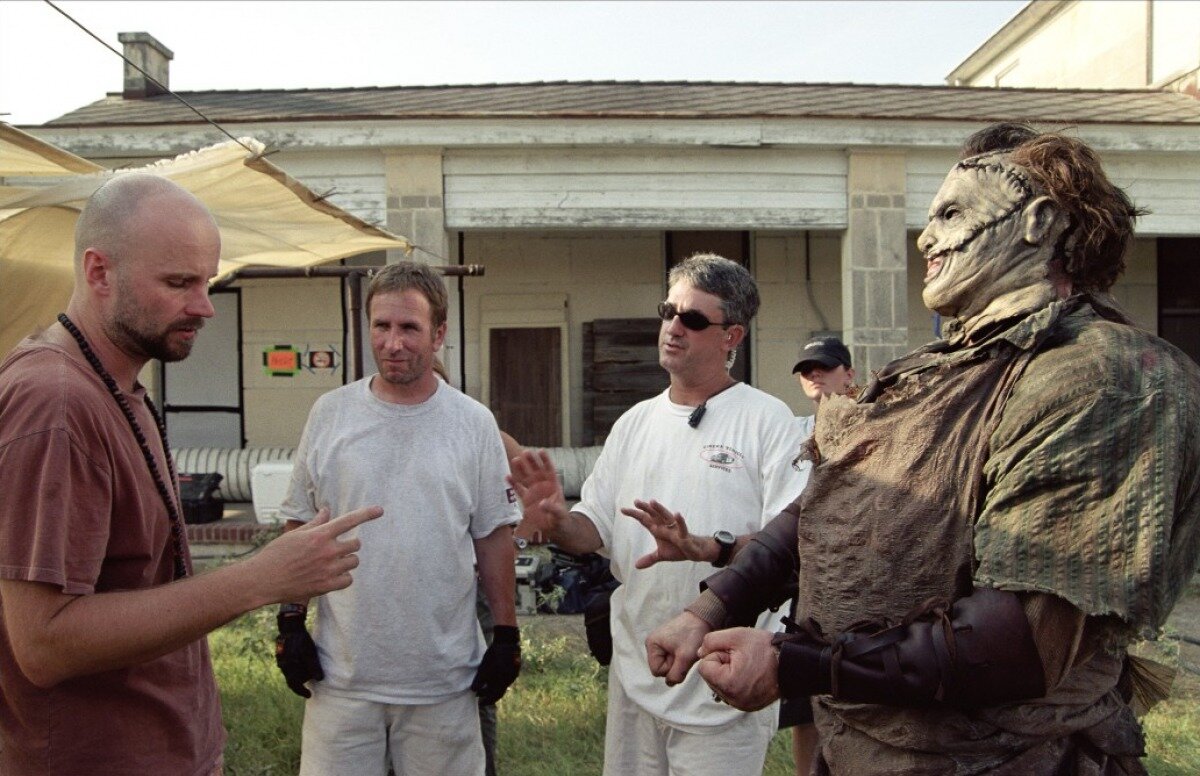 Фото: Техасская резня бензопилой / Кадр со съемок фильма «Техасская ...