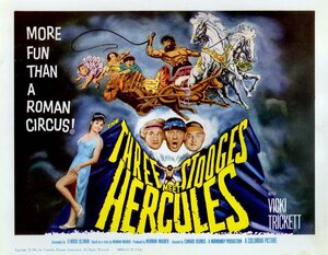 Постер: (Трое комиков встречают Геркулеса, 1962 - вся информация о фильме на FilmNavi.ru