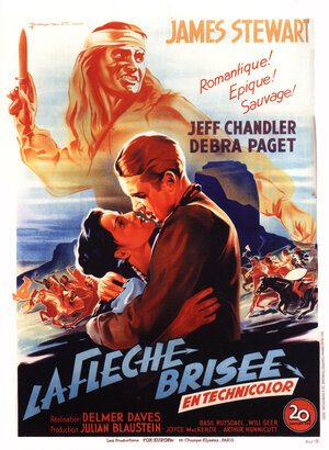 Постер: (Сломанная стрела, 1950 - вся информация о фильме на FilmNavi.ru