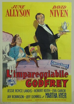 Постер: (Мой дворецкий Годфри, 1957 - вся информация о фильме на FilmNavi.ru