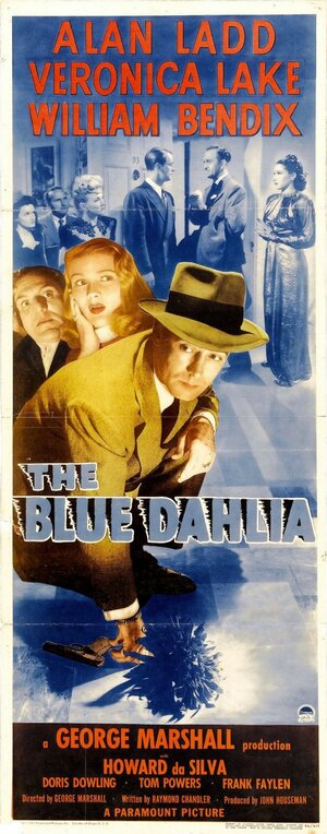 Постер: (Синий георгин, 1946 - вся информация о фильме на FilmNavi.ru