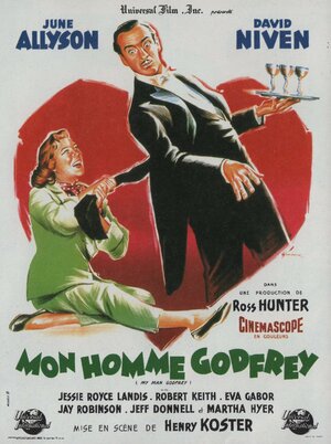 Постер: (Мой дворецкий Годфри, 1957 - вся информация о фильме на FilmNavi.ru