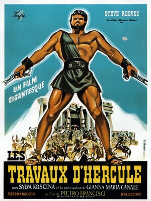 Постер: (Подвиги Геракла, 1957 - вся информация о фильме на FilmNavi.ru