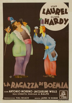 Постер: (Богемская девушка, 1936 - вся информация о фильме на FilmNavi.ru