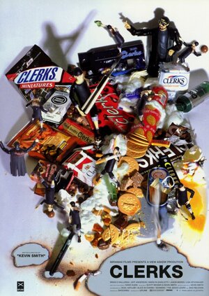 Постер: (Клерки, 1994 - вся информация о фильме на FilmNavi.ru