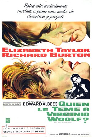 Постер: (Кто боится Вирджинии Вульф?, 1966 - вся информация о фильме на FilmNavi.ru